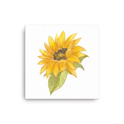 Sunflower Canvas Print Wall Art