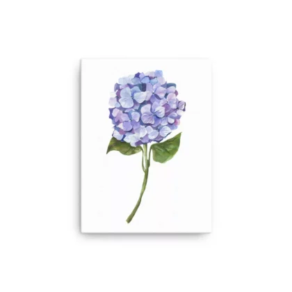Lilac Hydrangea Canvas Print Wall Art