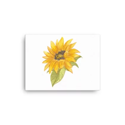 Sunflower Canvas Print Wall Art