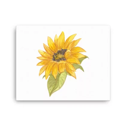 Sunflower Canvas Print Wall Art