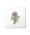 Mistletoe Metal Wall Art