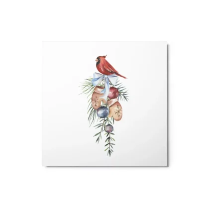 Christmas Stockings Metal Wall Art