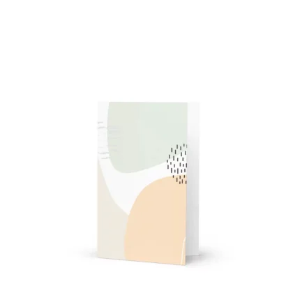 Boho Abstract 2 Greeting Card