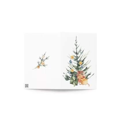 Christmas Fig Tree Greeting Card