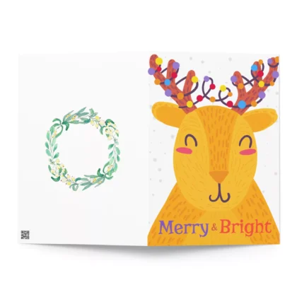 Merry Bright Greeting Card