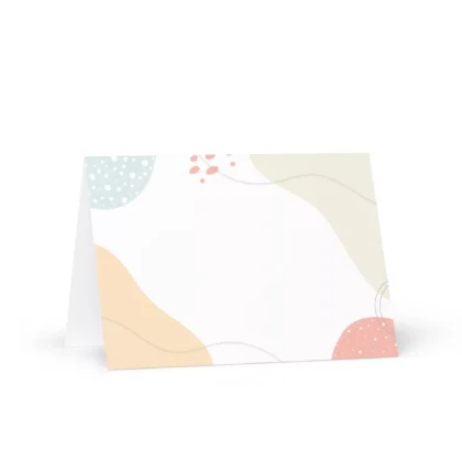 Boho Abstract 5 Greeting Card