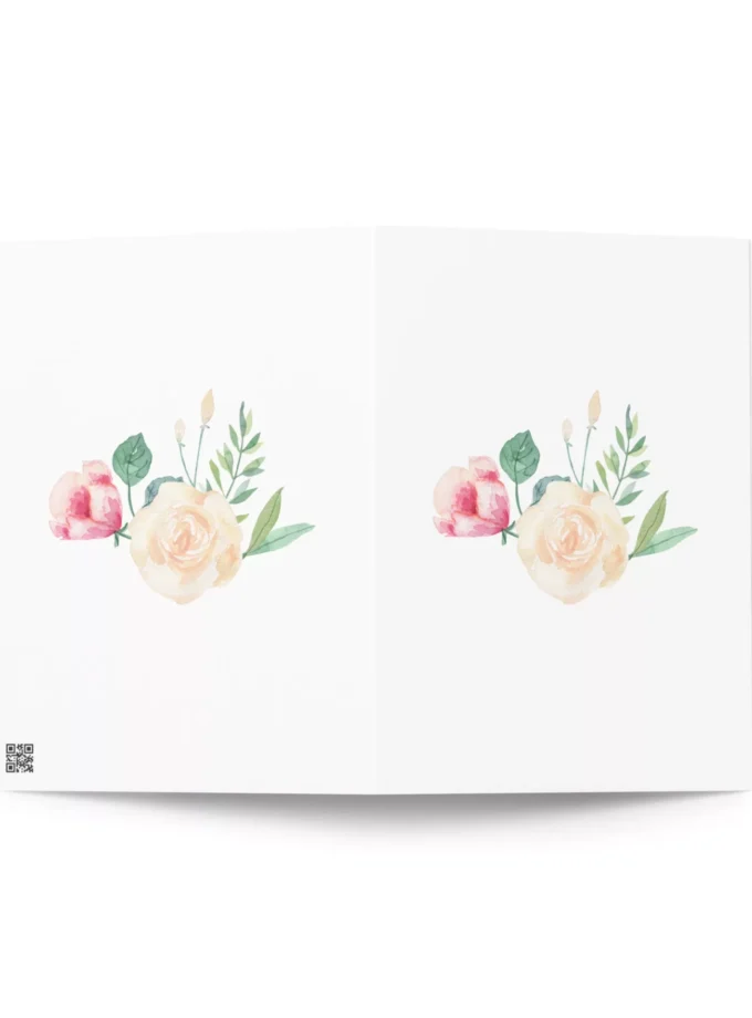 Rose Bouquet 1 Floral Card