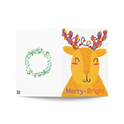Merry Bright Greeting Card