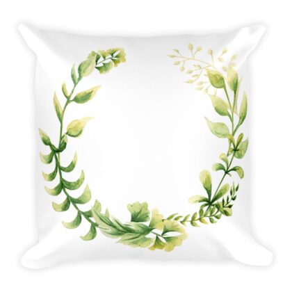 Botanicalwreath 7 Pillow