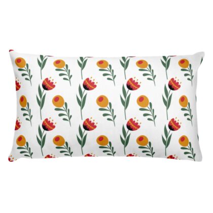 Forest Wildflowers 2 Pillow