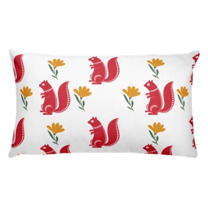 Forest Squirrel Pillow
