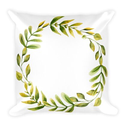 Botanicalwreath 9 Pillow