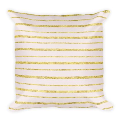 Martinique Stripes Pink Pillow