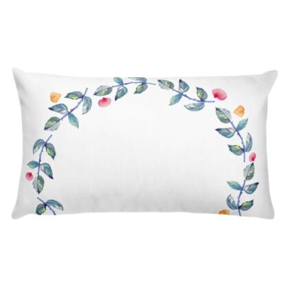 Floralwreath 2 Pillow
