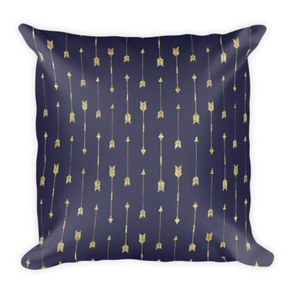 Martinique Arrows Dark Pillow