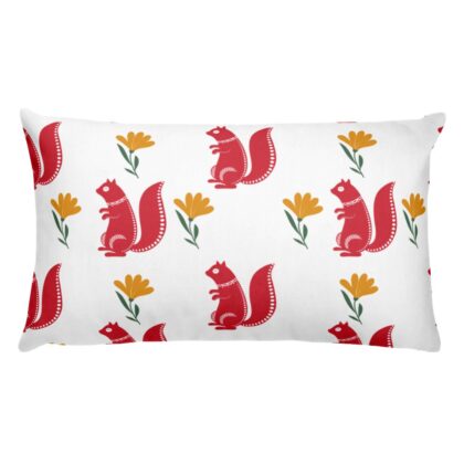 Forest Squirrel Pillow
