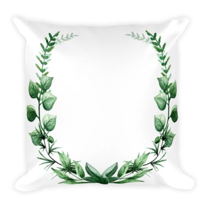 Botanicalwreath 11 Pillow