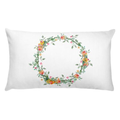 Floralwreath 7 Pillow