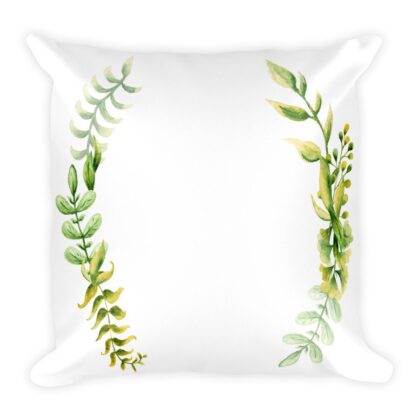 Botanicalwreath 6 Pillow