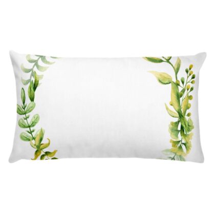 Botanicalwreath 6 Pillow