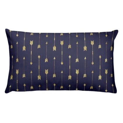 Martinique Arrows Dark Pillow