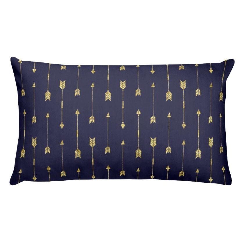 Martinique Arrows Dark Pillow - Image 3