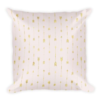 Martinique Arrows Pink Pillow