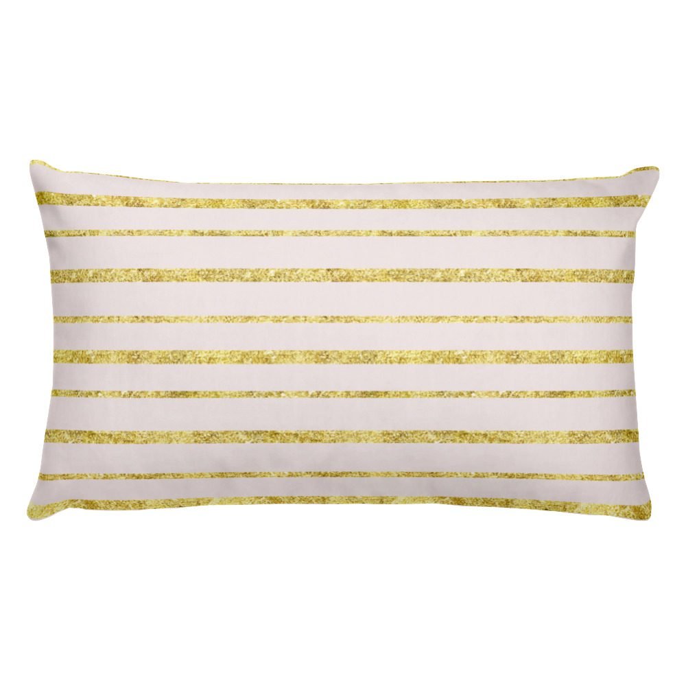 Martinique Stripes Pink Pillow - Image 2