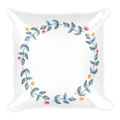 Floralwreath 2 Pillow