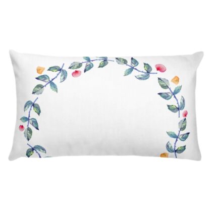 Floralwreath 2 Pillow