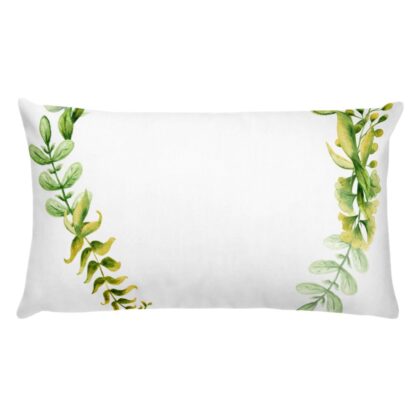 Botanicalwreath 6 Pillow