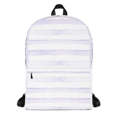 Lavender lines Backpack
