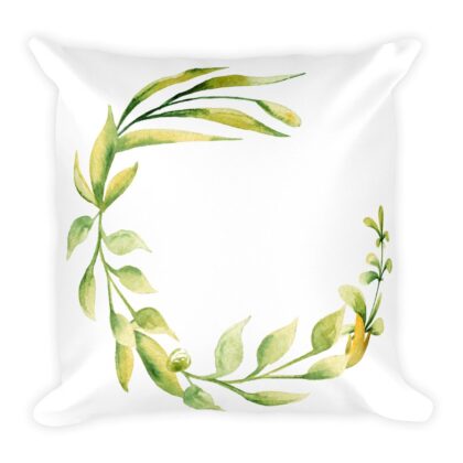 Botanicalwreath 3 Pillow