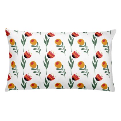 Forest Wildflowers 2 Pillow