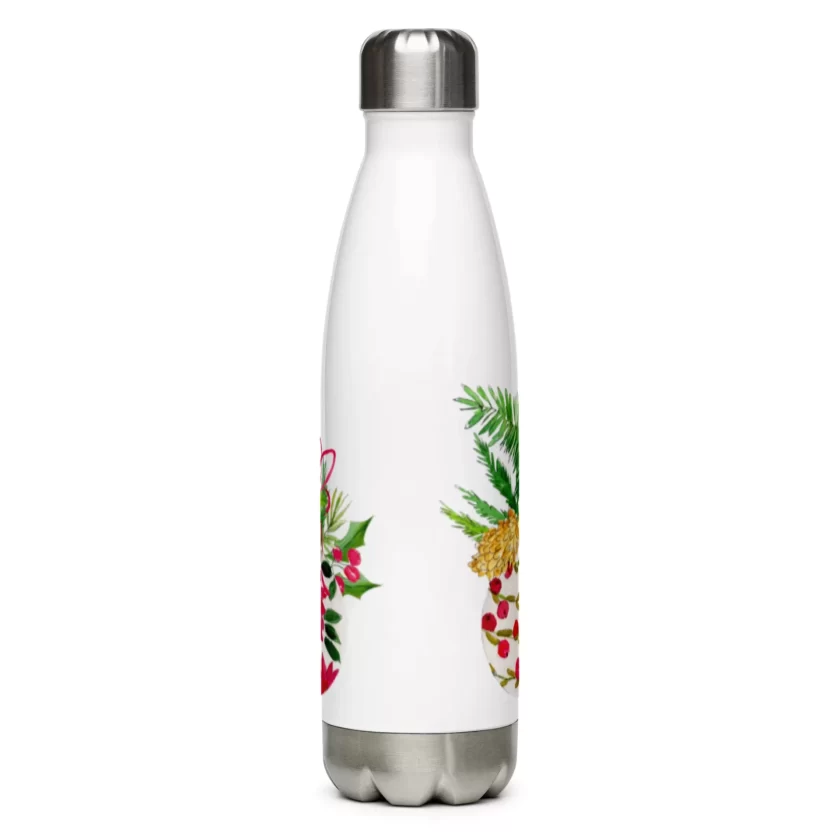 Christmas Joy Stainless Steel Water Bottle - Image 4