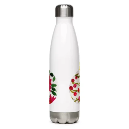 Christmas Holly Stainless Steel Water Bottle