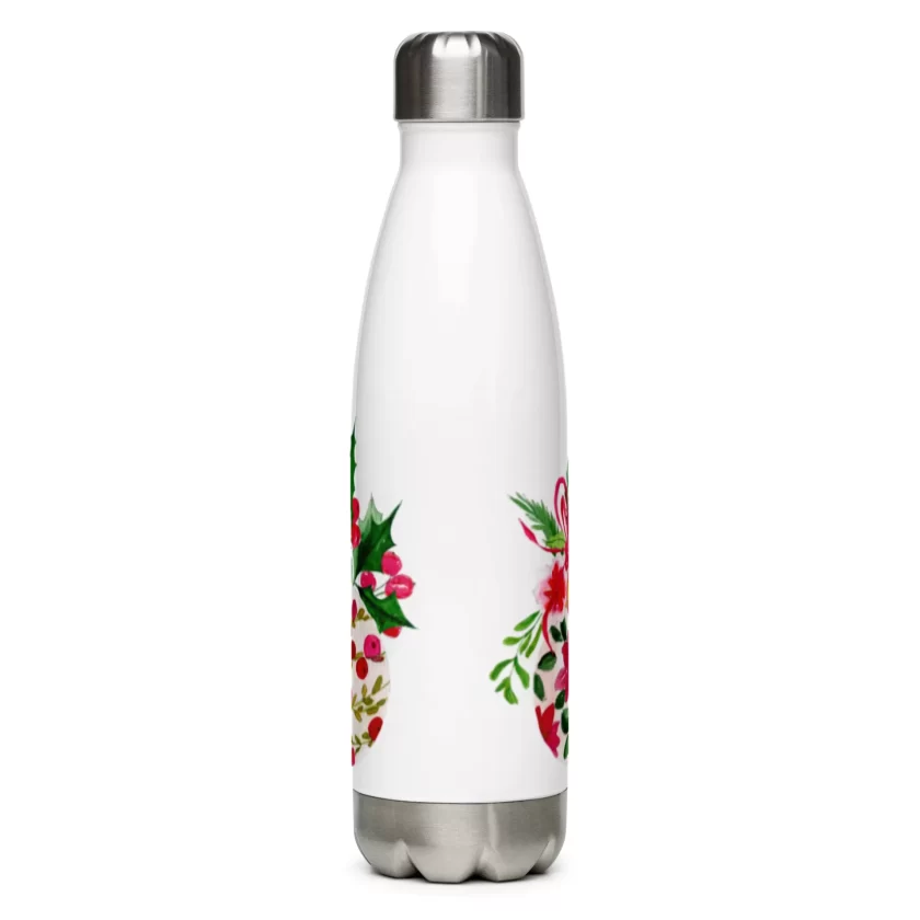 Christmas Joy Stainless Steel Water Bottle - Image 2