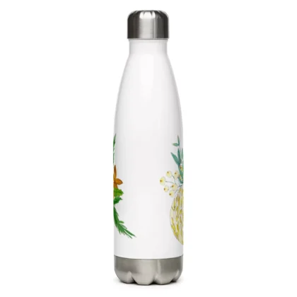 Christmas Gold Stainless Steel Water Bottle