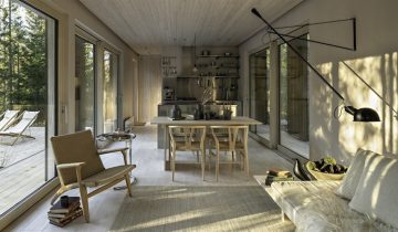 Japandi-Inspired Summer House In Sweden