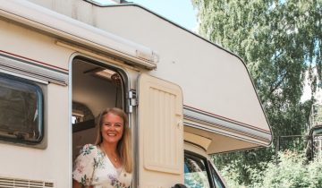 A Dated Swedish Caravan (Camper) becomes a Stylish and Cosy Home