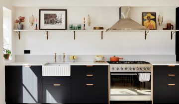 Standout Ikea Hack Kitchen by Hølte of London, Tiled Pantry Included