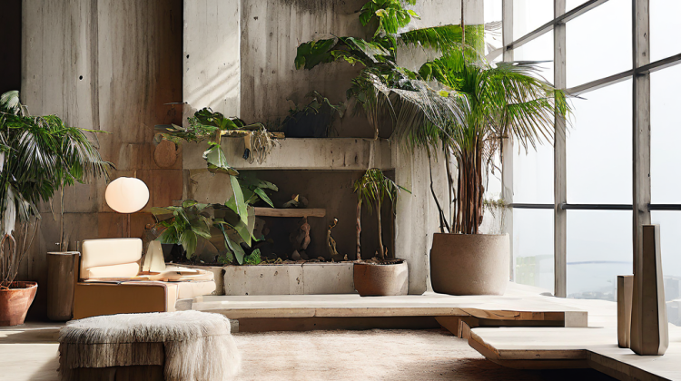 The Simplicity of Brutalist and Minimalist Plant Landscapes