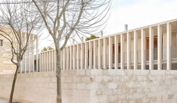 Peris+Toral Arquitectes uses stone for Living in Lime social housing