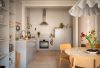 A Light Grey Corner Kitchen And A Grey Sofa In A Turn Of The Century Flat13.jpg