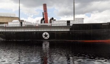 Tavares Strachan perches giant ship atop Hayward Gallery