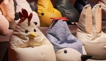 Menagerie of animal-shaped beanbags lines Bottega Veneta catwalk