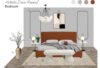 artistic deco revival bedroom board