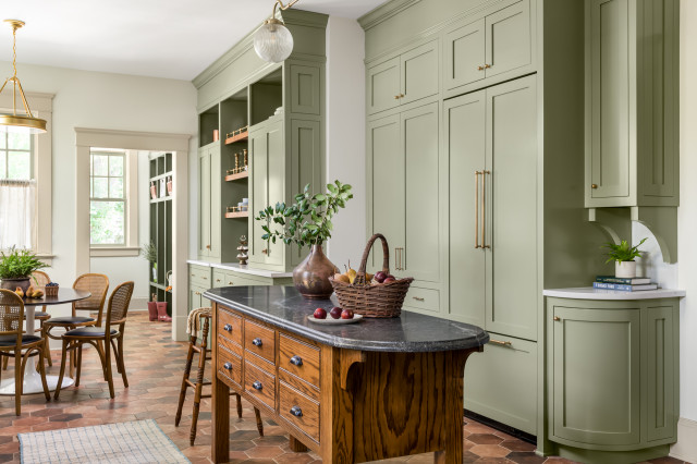 Kitchen of the Week: Earthy Pink Lifts a Family Space
