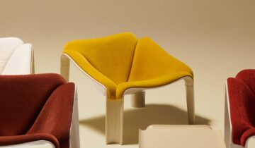 Design Stories: GUBI presents Pierre Paulin’s F300 Chair and companion T877 Table
