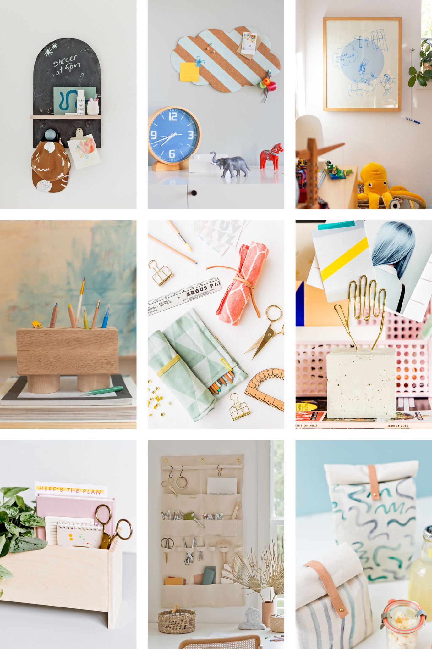 roundup of back to school craft ideas